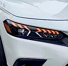 Honda Civic Uyumlu 2022+ Ultımate Led Far Parça