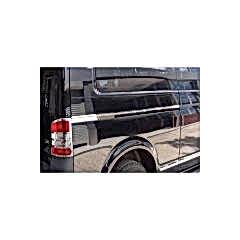 Mercedes Sprinter Uyumlu W906 Ncv3 Sürgülü Kapı Çıtası 2 Parça Krom (U.Ş) 2006 Ve Sonrası