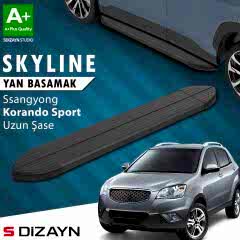 S-Dizayn Ssangyong Korando Sport Skyline Siyah Yan Basamak 203 Cm 2010-2019 A+ Kalite