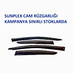 Sunplex Hyundai Uyumlu Elantra Cam Rüzgarlığı Mugen Tip 2011-2015