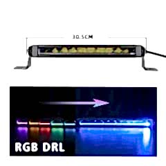 Offroad sis lambası beyaz 50w  30,5 cm beyaz-sarı gündüz ledli 12-36v adet / LASS360