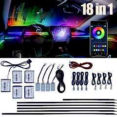 Ambiyans rgb 64 renk aydınlatma set 12v / LAAM435