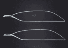 Renault Uyumlu Captur Icon 2020+ 18 Parça Cam Çerçevesi