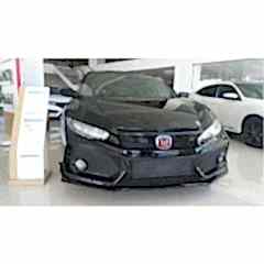 Honda Civic Uyumlu Fc5 2016-2020 Ön Logo Smoke