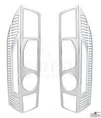 S-Dizayn Peugeot Boxer Abs Krom Stop Çerçevesi 2 Prç. 2006-2014