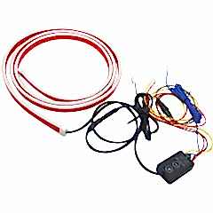 Kaput altı ve yan basamak gündüz ledi kayar sinyalli ışık ayarlı 1.80cm kesilebilir / LAAM441