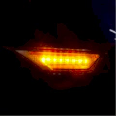 Honda Civic Uyumlu Fc5 2016-2020 Çamurluk Sinyali Smoke