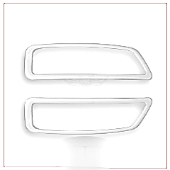 Peugeot 3008 Uyumlu Egzoz Kromu Difüzör -2016 Paslanmaz Çelik Parça