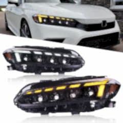 Civic 2022+ Uyumlu 4 Lens LED Far Parça