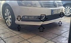 Volkswagen Passat Uyumlu CC Ön Tampon Eki Abt Model Parça