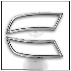 Skoda Super Uyumlu B3 Egzoz Kromu Difüzör -2015 Paslanmaz Çelik Parça