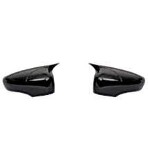 Renault Captur Uyumlu (2020+) Batman Yarasa Ayna Kapağı (Piano Black) Parça