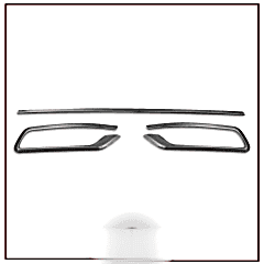 Volkswagen Passat Uyumlu B8,5 Egzoz Kromu Difüzör -2019 Paslanmaz Çelik Parça