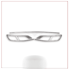 Volkswagen Passat Uyumlu B8,5 Egzoz Kromu Difüzör -2019 Premium Sedan Paslanmaz Çelik Parça