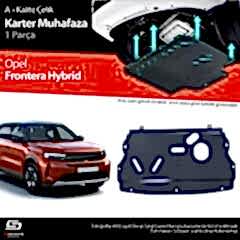 S-Dizayn Opel Frontera Hybrid 1.2 Çelik Karter Muhafaza Koruma 2024 Üzeri A+ Kalite