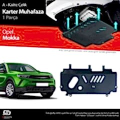 S-Dizayn Opel Mokka 2 Çelik Karter Muhafaza Koruma 2020 Üzeri A+ Kalite