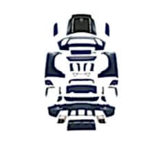 Defender 2020+ Uyumlu İçin Svr Body Kit Parça