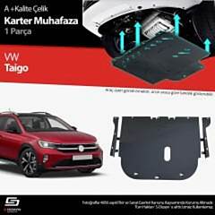 S-Dizayn VW Taigo Çelik Karter Muhafaza Koruma 2020 Üzeri A+ Kalite