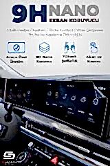 S-Dizayn Mini Mini Cooper 9H Nano Multimedya Ekran Koruyucu 8.8 İnç Mat 2020-2023 A+ Kalite