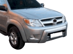 Hilux 7 Uyumlu N70 Ön Koruma Fiber 2006 Ve Sonrası