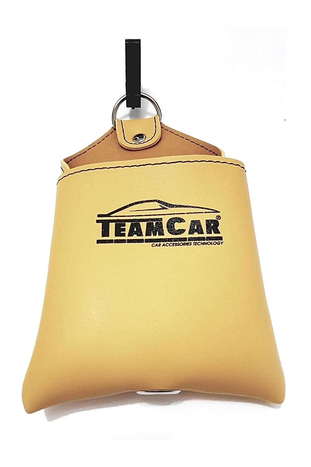 Araç Içi Düzenleyici Deri Kese Sarı Telefonluk Kartlık Kalemlik Gözlük Taşıma