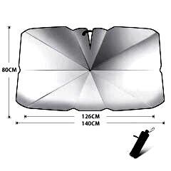Ön cam perdesi-şemsiye dikiz aynası detaylı / PEON31