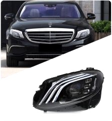 W213 E Uyumlu Serisi 2016+ İçin Maybach Görünüm LED Far Parça