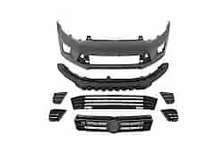 Volkswagen Polo Uyumlu 6R/6C Wrc Ön Tampon Ve Panjur Seti 2010-2017