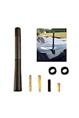 Oto Karbon Fiber Anten Çubuğu Siyah Universal