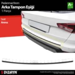 S-Dizayn Seat Arona Krom Arka Tampon Eşiği 2017 Üzeri