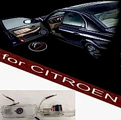 Citroen Kapı Uyumlu Altı Logo Araç 3D Gölge Light