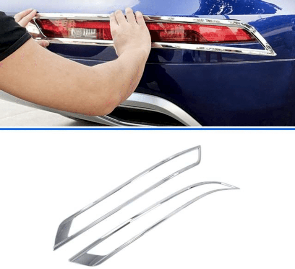 Audi Q5 Uyumlu 2010 2017 Arka Reflektör Çerçevesi Krom Parça