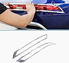 Audi Q5 Uyumlu 2010 2017 Arka Reflektör Çerçevesi Krom Parça