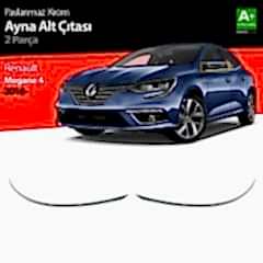 Renault Megane Uyumlu 4 Krom Ayna Alt Çıtası 2 Parça 2016 Üzeri