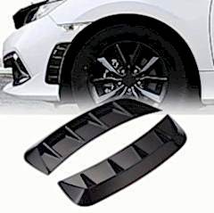 Universal Tampon Havalandırmaları Parlak Siyah 2 Adet