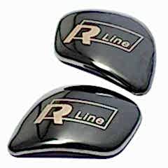 R-Line Vites Topuzu Logosu-Siyah / Icvı181