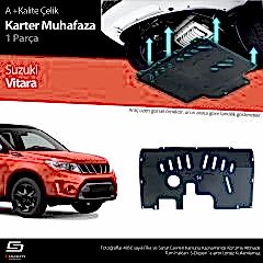 S-Dizayn Suzuki Vitara Çelik Karter Muhafaza 2019 Üzeri A+ Kalite