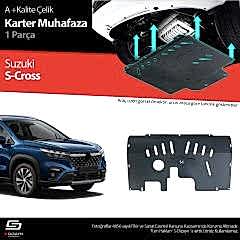 S-Dizayn Suzuki S-Cross Çelik Karter Muhafaza 2021 Üzeri A+ Kalite