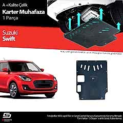 S-Dizayn Suzuki Swift Çelik Karter Muhafaza 2018 Üzeri A+ Kalite