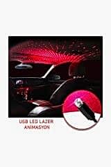 Usb Led Lazer Atmosfer Animasyon Işığı Projektörü