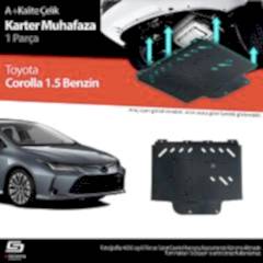 S-Dizayn Toyota Corolla 1.5 Benzinli Çelik Karter Muhafaza 2019 Üzeri A+ Kalite