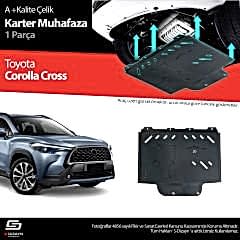 S-Dizayn Toyota Corolla Cross Çelik Karter Muhafaza 2022 Üzeri A+ Kalite