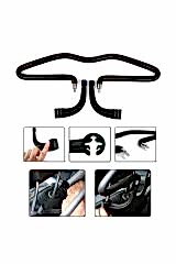 Oto Koltuk Arkası Elbise Askısı Metal Krom