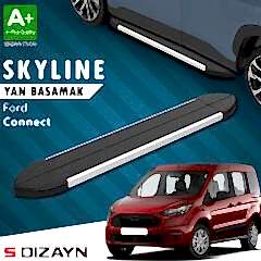 S-Dizayn Ford Connect 3 Skyline Aluminyum Yan Basamak 193 Cm 2023 Üzeri A+ Kalite