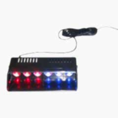 Flaş Led Çakarlı 6W Kırmızı-Mavi 8 Fonksiyonlu / Lapa174