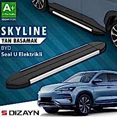 S-Dizayn BYD Seal U Elektrikli Skyline Aluminyum Yan Basamak 193 Cm 2022 Üzeri A+ Kalite