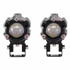 Offroad sis lambası beyaz-sarı (6.5 cm x 4.5cm 6.5cm  )  10w 12-80v set / LASS347
