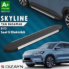 S-Dizayn BYD Seal U Elektrikli Skyline Krom Yan Basamak 193 Cm 2022 Üzeri A+ Kalite