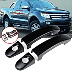 Ford Ranger Uyumlu 2012 Sonrası Kapı Kolu ABS Siyah Parça