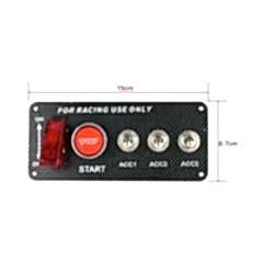 Her Araca Uyumlu Uyumlu Start Stop Düğme 3 Kademeli Parça